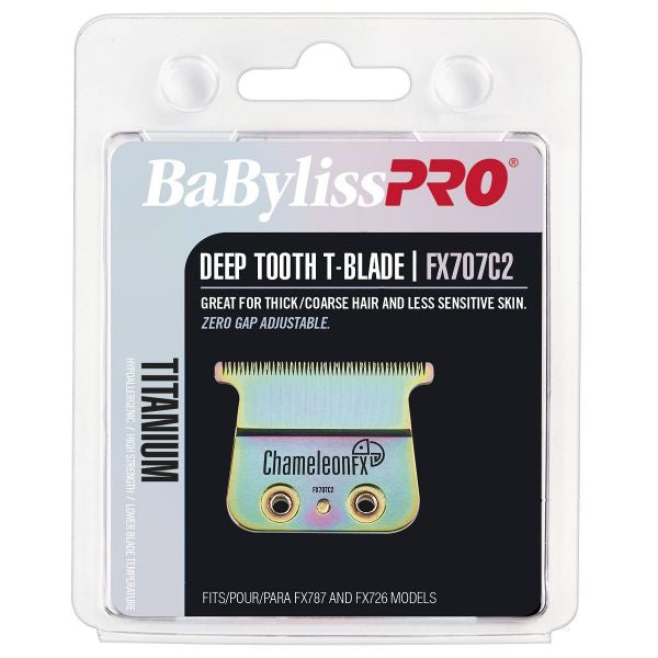 BaBylissPRO® FX707C2 "ChameleonFX" Titanium Deep Tooth Replacement T-Blade