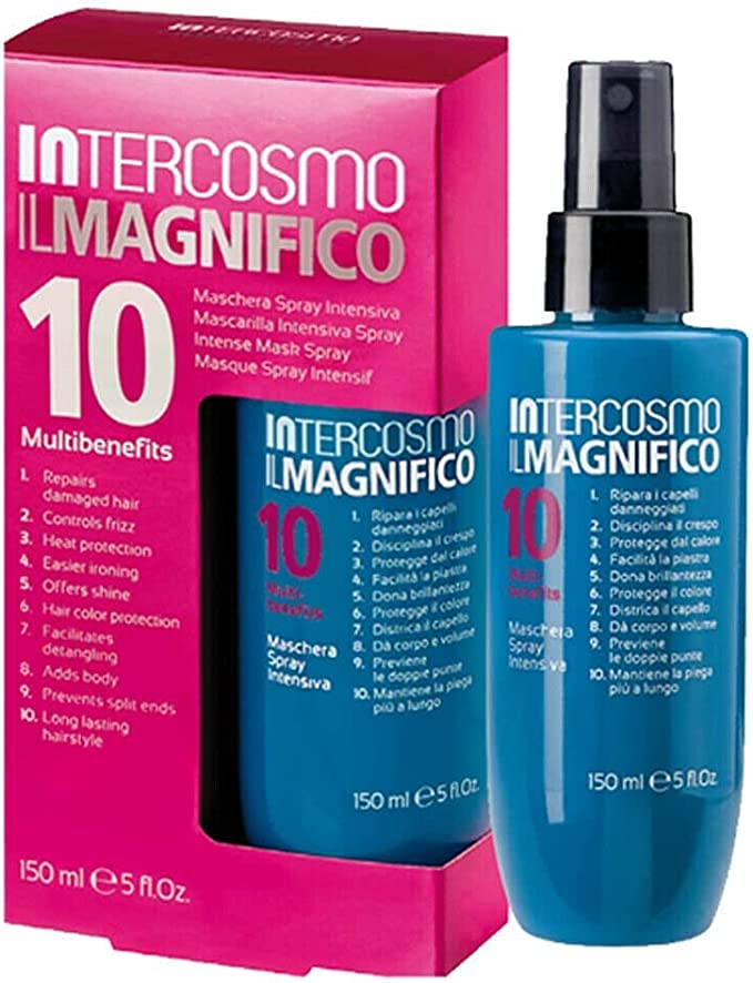 Intercosmo Il Magnifico 10 - Mascarilla en spray intensiva, 150 ml