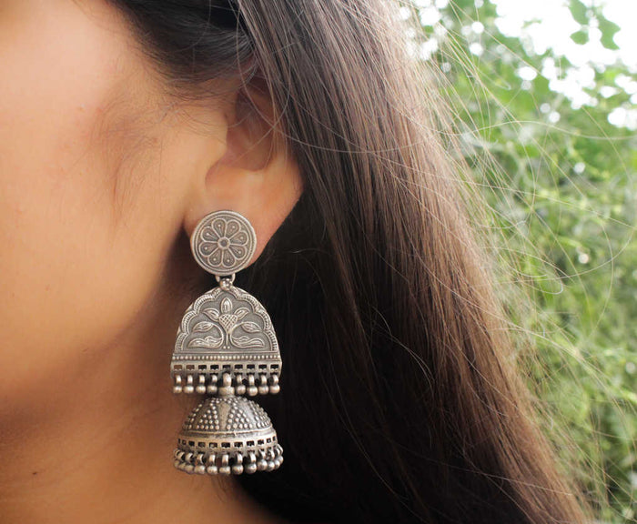 Mizoya Two Layered Jhumka