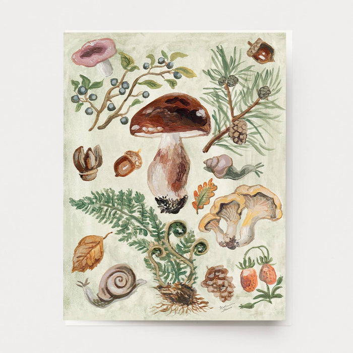 Mushroom Forest Card