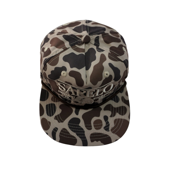 Old's Cool Slough Camo Rope Snapback