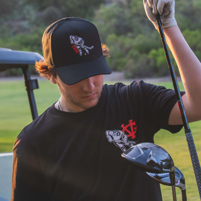 Hockey Programme A-Frame Snapback - - Hats - Violent Gentlemen Hockey Lifestyle | Built by Fans for Fans | Perfect Gift for hockey fan or hockey players that live in the hockey culture