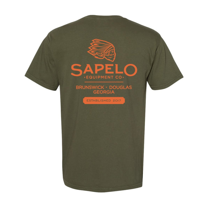 Sage Tractor Pocket Tee