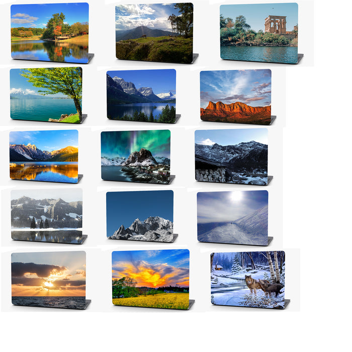 Sunset Over the Ocean Landscape Vinyl Laptop Computer Skin Sticker Decal Wrap Macbook Various Sizes