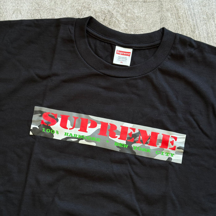 Supreme "Hardcore" Tee - Black