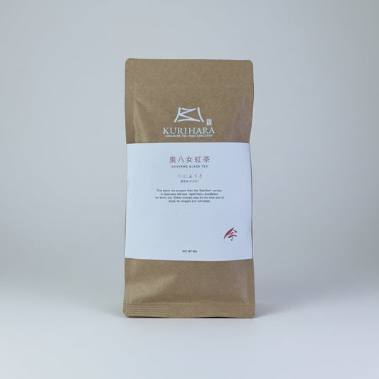 #0080.F2 Kurihara Tea: Oku Yame Black Tea Benifuuki べにふうき