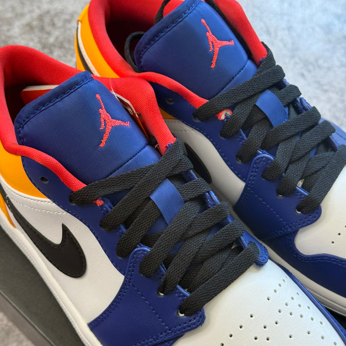Jordan 1 Low Royal yellow
