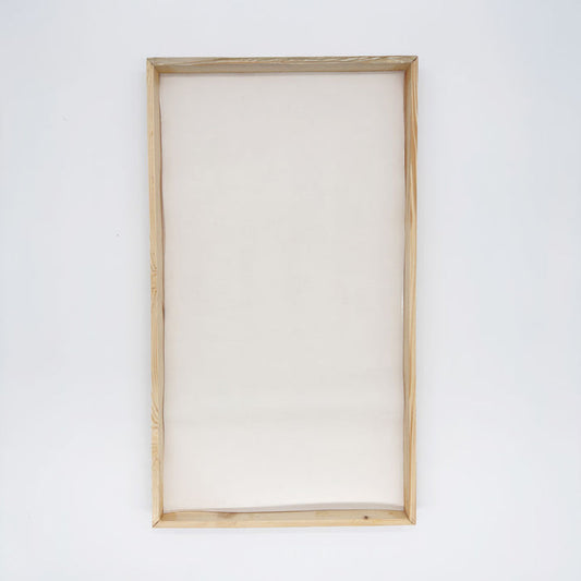 12"x21" Solid Wood Tray (paper Lined)