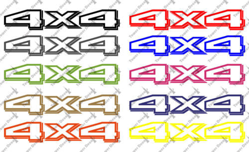 4x4 BED SIDE VINYL DECAL STICKER FOR F150 F250 F350 F450 FORD SUPERDUTY