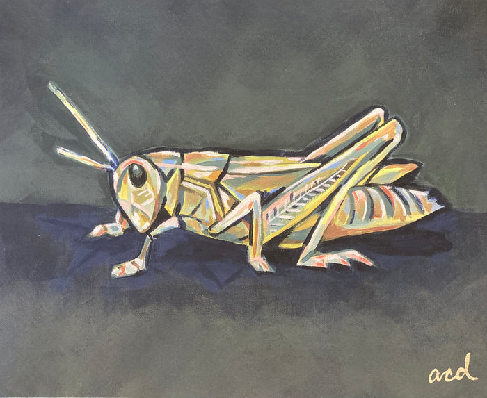 Grasshopper - Ash Cascade Print - 11x14