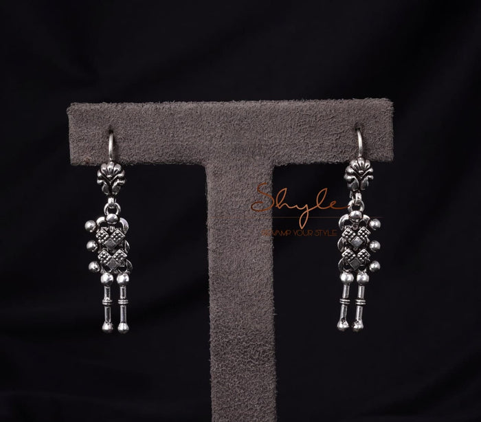Adya Intricate Fish Hook Earring
