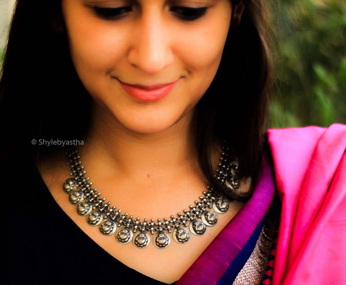Adya Mini Ganesha Necklace