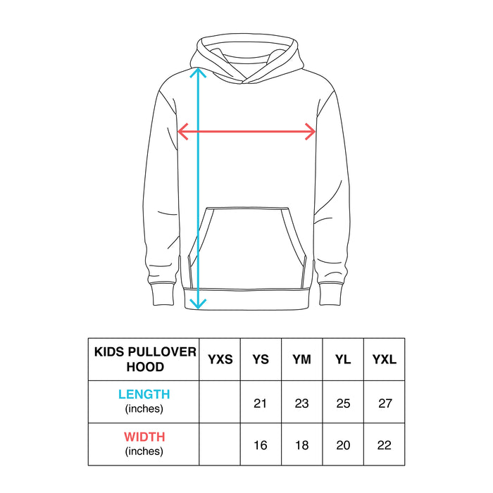 Hockey Rager Kids Pullover Hood - - Kid's Fleece Tops - Violent Gentlemen Hockey Lifestyle | Built by Fans for Fans | Perfect Gift for hockey fan or hockey players that live in the hockey culture