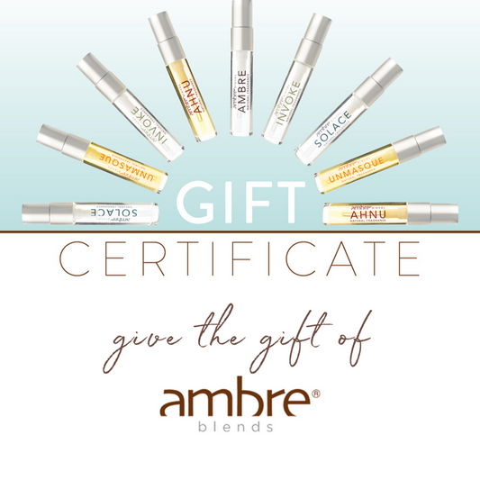 Ambre Blends Gift Certificate