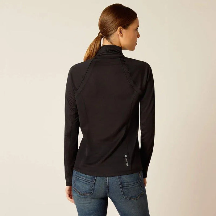 Ariat SS24 Womens Sunstopper 3.0 Long Sleeve Base Layer - Black - L