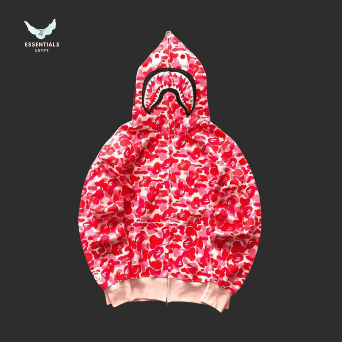 BAPE Shark Hoodie – Forest Edition - ESSENTIALS EGYPT