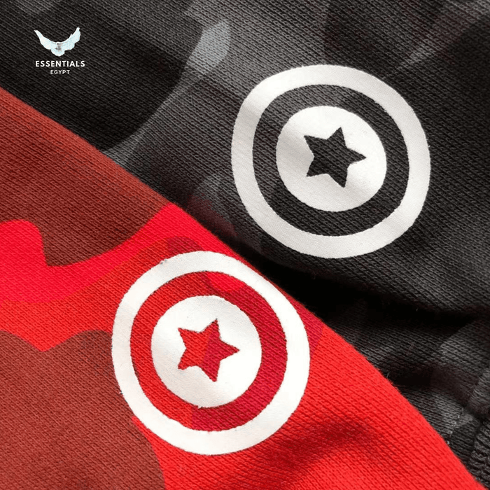 BAPE Shark Hoodie – Red, Purple & Blue Camo Series - ESSENTIALS EGYPT