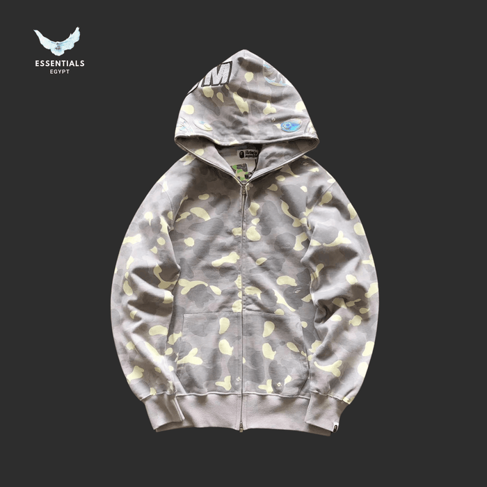 BAPE Shark Hoodie – Stealth Camo - ESSENTIALS EGYPT