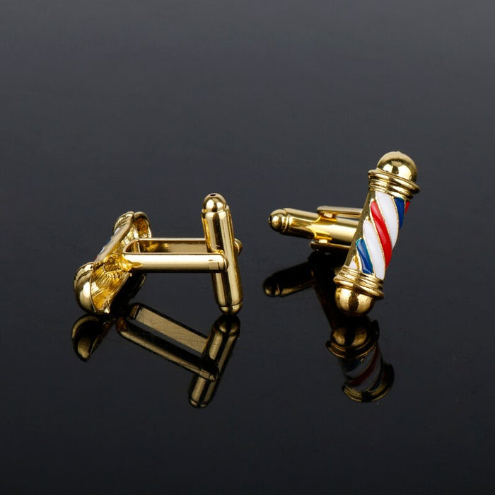 Barber Pole Cufflinks