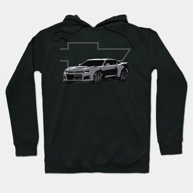 Black 6Th Gen 1Le Ss Zl1 Hoodie