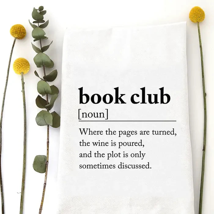 Book Club Towel