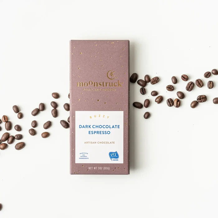 Buzzy Dark Espresso Chocolate Bar