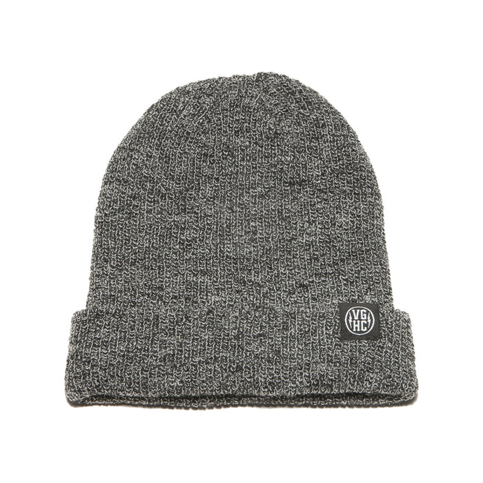 Hockey Clips Fold Beanie - Heather Grey - Beanies - Violent Gentlemen Hockey Lifestyle | Built by Fans for Fans | Perfect Gift for hockey fan or hockey players that live in the hockey culture