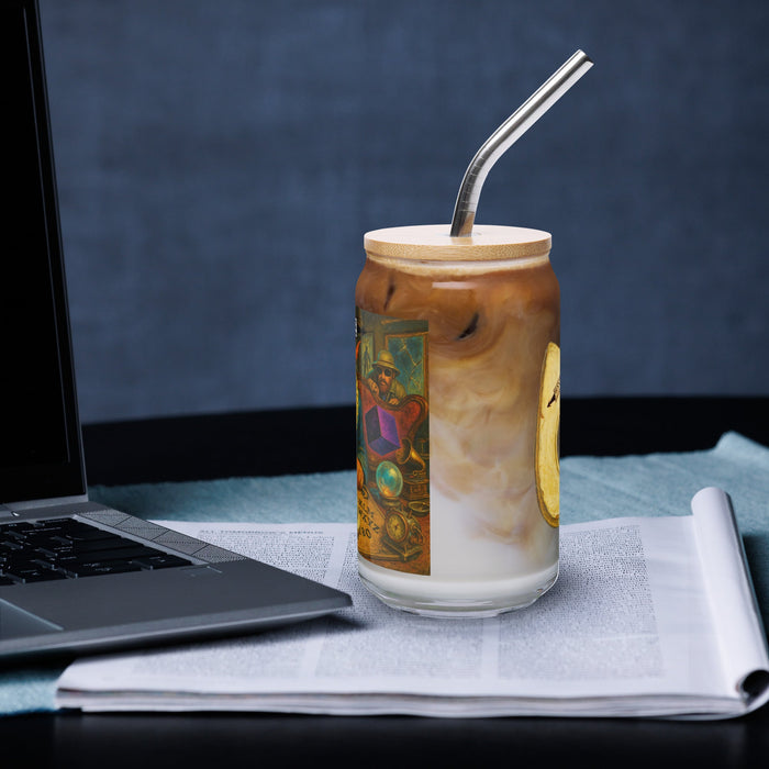 CLOWN FRUIT 2025 COLLECTIBLE GLASS : Optional Lid & Metal Straw! - Phoenix Artisan Accoutrements
