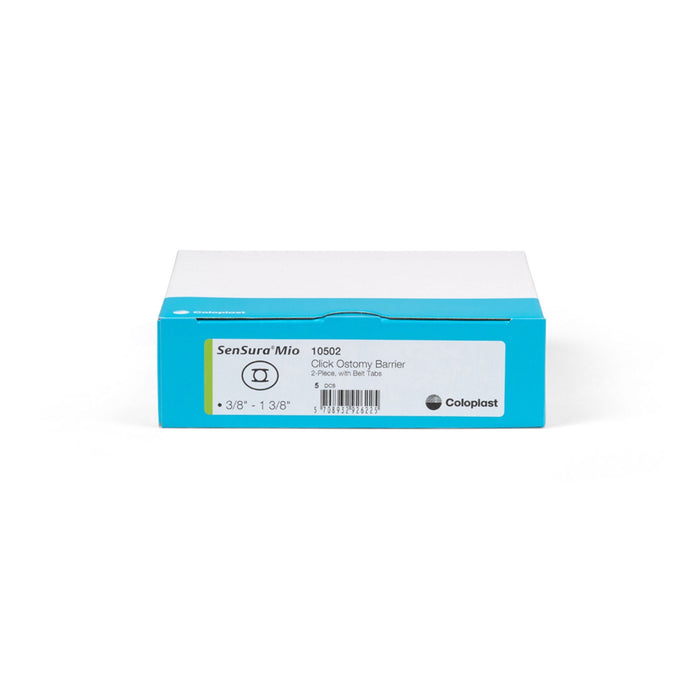 Coloplast SenSura Mio Click Two-Piece Skin Barrier, Flat, Cut-to-Fit, 40 mm Flange