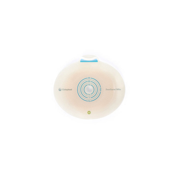 Coloplast SenSura Mio Click Two-Piece Skin Barrier, Flat, Cut-to-Fit, 40 mm Flange