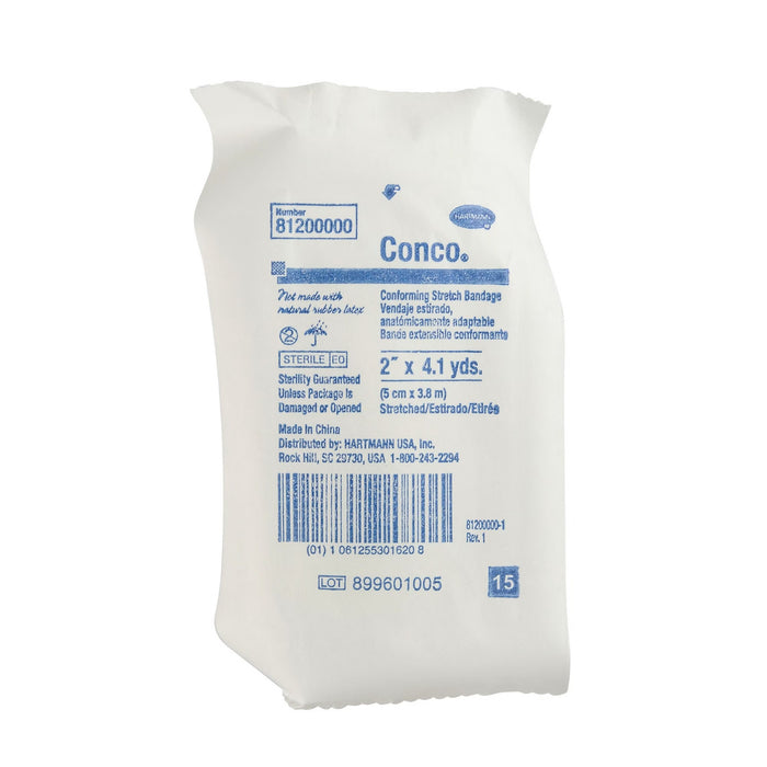 Hartmann Conco Conforming Bandage, 2 Inch x 4-1/10 Yard, One-Ply