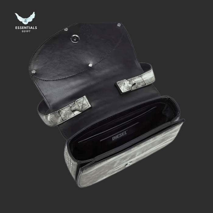 Diesel 1DR Shoulder Bag – Silver & Green - ESSENTIALS EGYPT