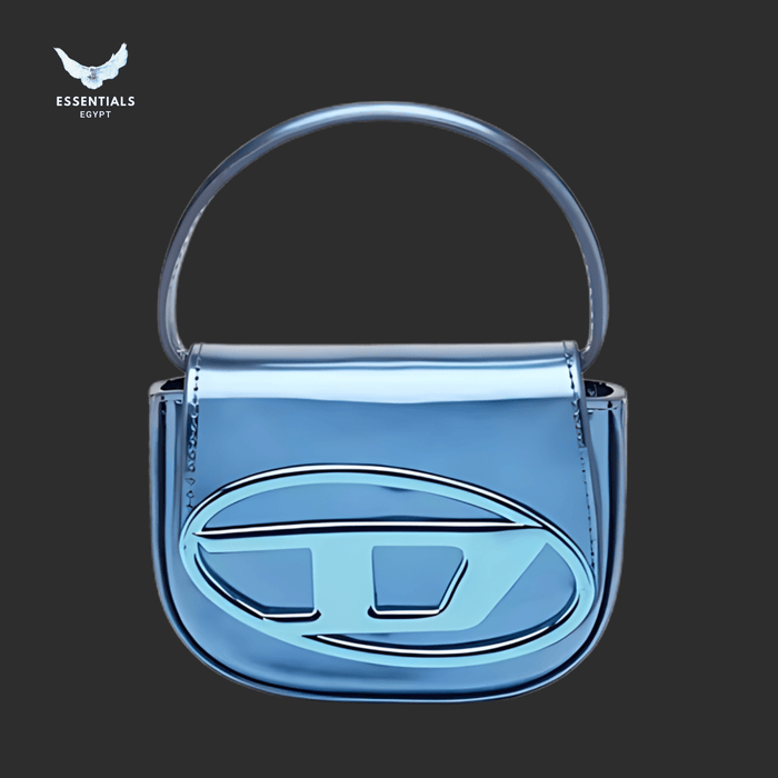 Diesel 1DR XS Mini Bag – Blue with D - Plaque - ESSENTIALS EGYPT