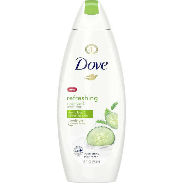 Dove Refresh Body Wash, Cucumber Green Tea, 11 oz - 01111112114-Single - LL Medico