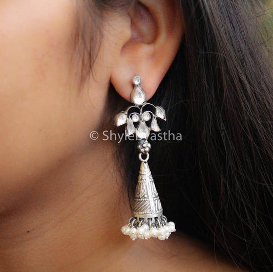 Dulari Cone Jhumkis