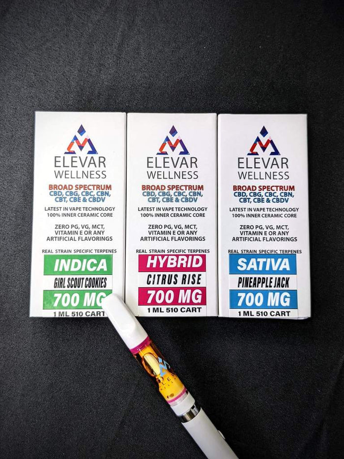 Elevar Wellness - CBD Vape Cartridge- 700mg