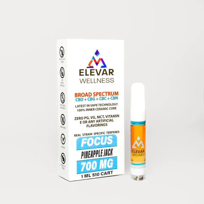 Elevar Wellness - CBD Vape Cartridge- 700mg