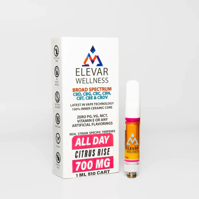 Elevar Wellness - CBD Vape Cartridge- 700mg