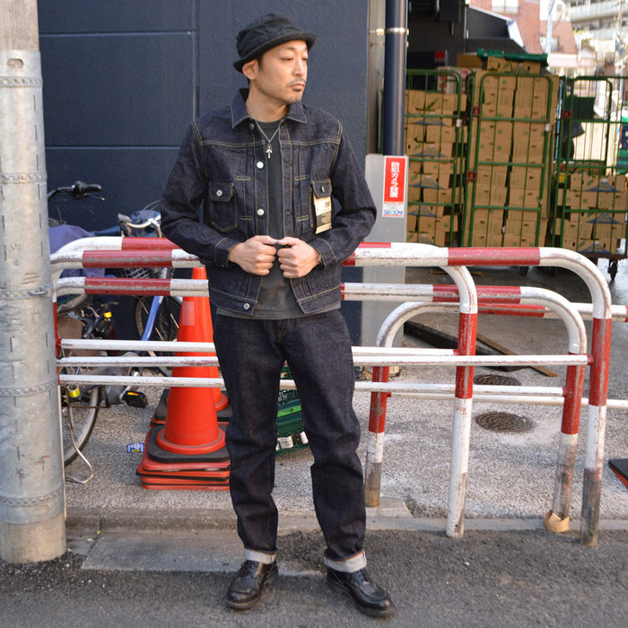 FOB FACTORY "F2464" 15oz SELVEDGE DENIM 2nd JACKET