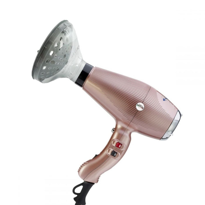 Gamma+ Compact Hair Dryer Diffuser - Transparent