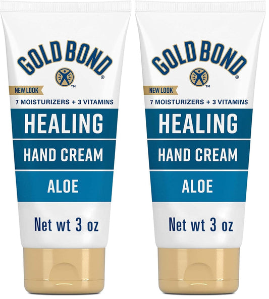 Gold Bond Healing Hand Cream, Aloe, 3 oz - 04116705510-Single - LL Medico