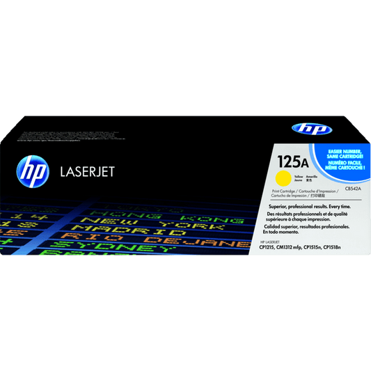 HP 125A Yellow Original Toner - CB542A