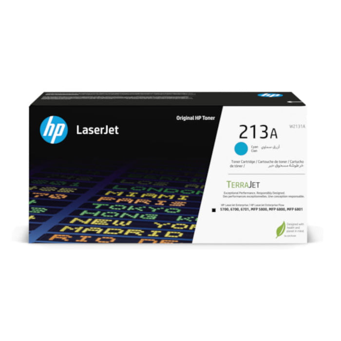 HP 213A Cyan Original Toner - W2131A