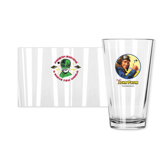 John Frum Pint Glass | Collectible | Made in the USA - Phoenix Artisan Accoutrements