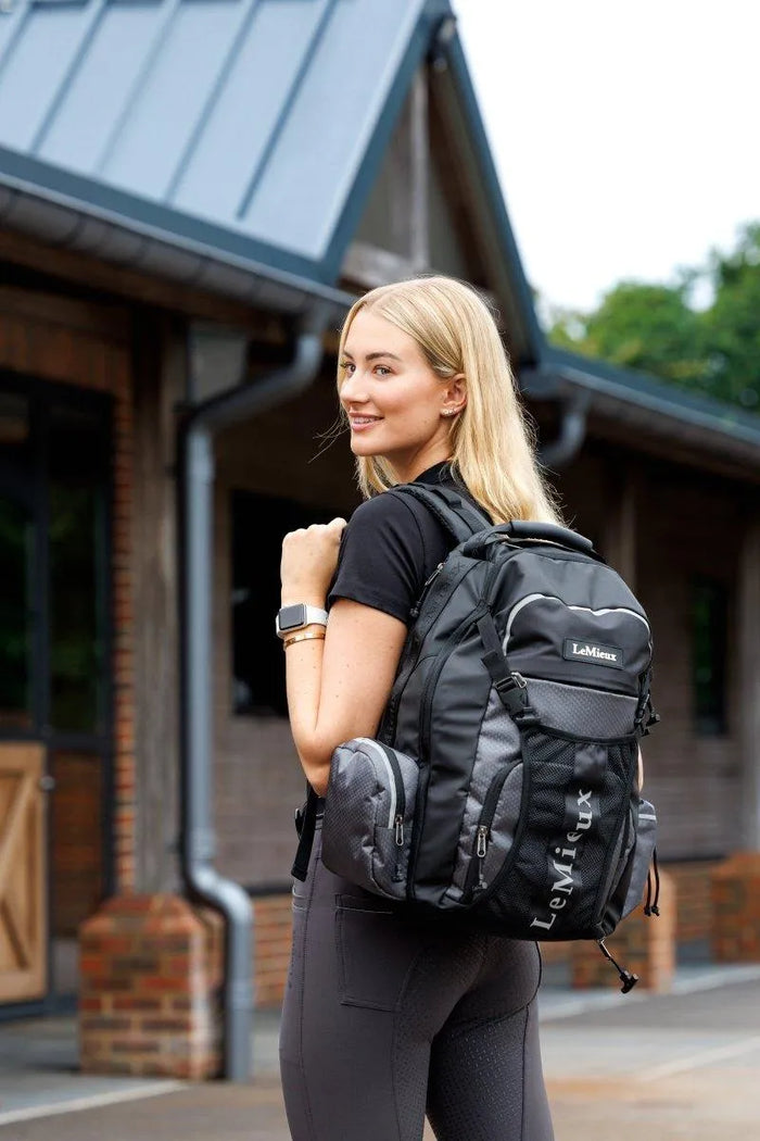 LeMieux Pro Rucksack - Black - One Size