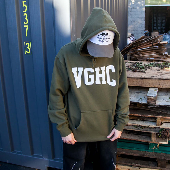 Hockey Locked In Pullover Hood - - Men's Fleece Tops - Violent Gentlemen Hockey Lifestyle | Built by Fans for Fans | Perfect Gift for hockey fan or hockey players that live in the hockey culture