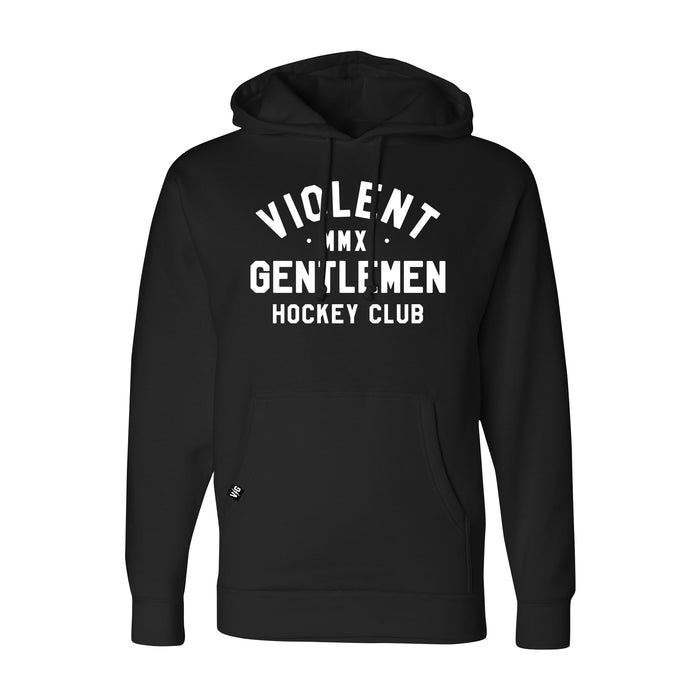 Hockey Loyalty Pullover Hood - - Men's Fleece Tops - Violent Gentlemen Hockey Lifestyle | Built by Fans for Fans | Perfect Gift for hockey fan or hockey players that live in the hockey culture