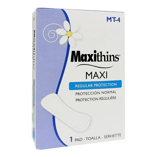 Maxithins Maxi Pad, Regular Protection, Individually Boxed