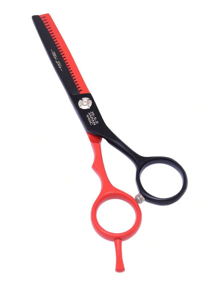 Mei Sha 5.5” Texturizing Shears - Red / Black