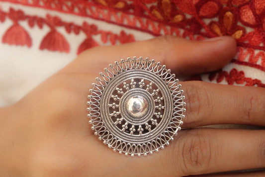 Moh Chakra Cocktail Ring